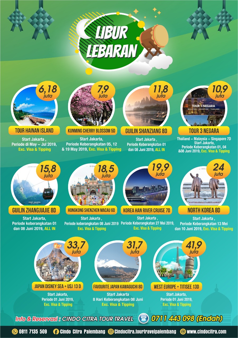 PAKET PROMO LIBUR LEBARAN
